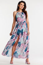 Alena Floral Chiffon Day Dress Floriade, Dress, Ruby Vixen