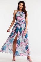 Alena Floral Chiffon Day Dress Floriade, Dress, Ruby Vixen