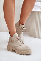 Ankle Boots Tyler Pale Beige, Ankle Boots, Ruby Vixen