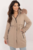 Anorak Olivet Faux Fur Beige, Anorak, Ruby Vixen