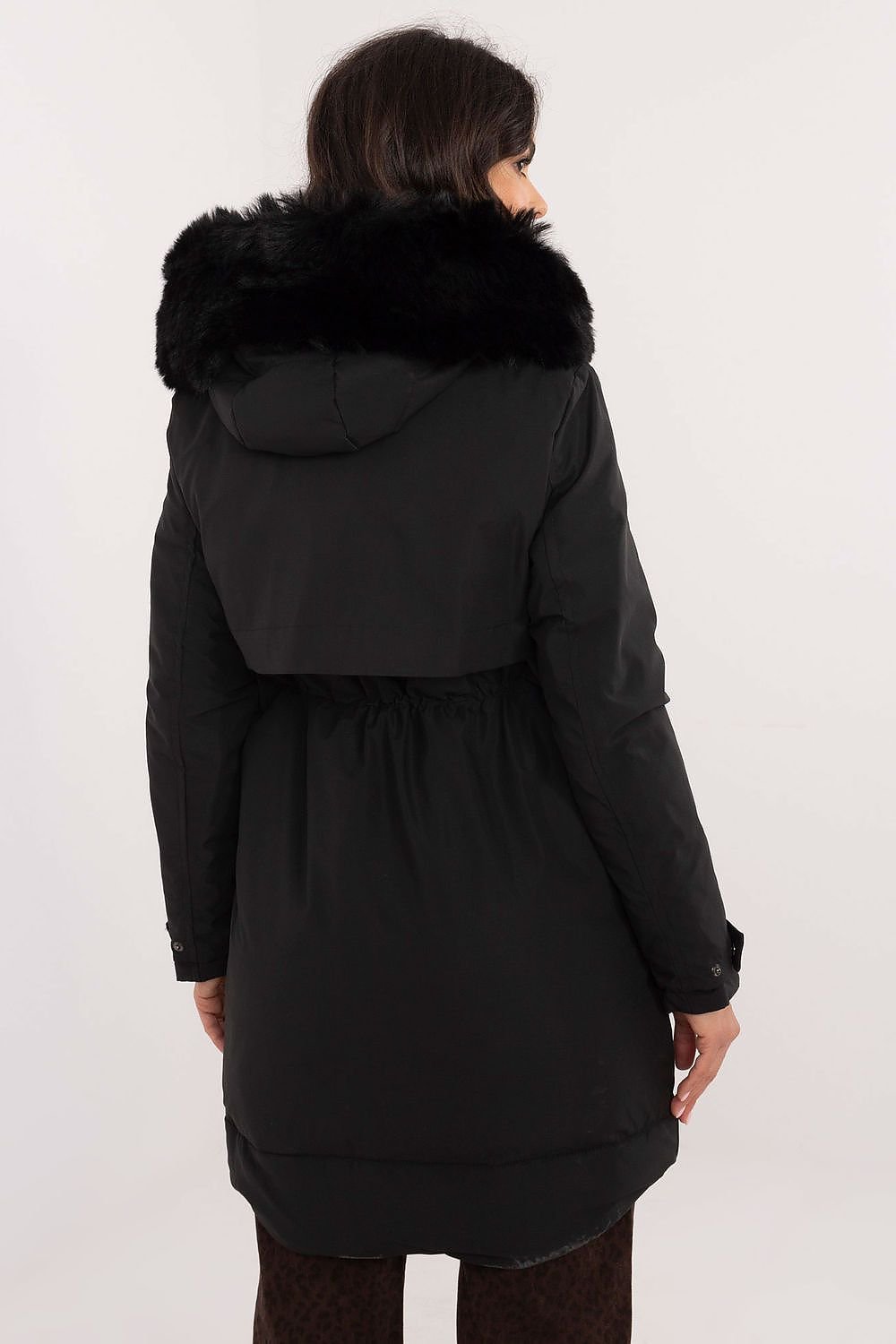 Anorak Olivet Faux Fur Black, Anorak, Ruby Vixen