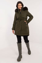 Anorak Olivet Faux Fur Dark Olive, Anorak, Ruby Vixen