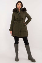 Anorak Olivet Faux Fur Dark Olive, Anorak, Ruby Vixen