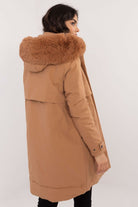 Anorak Olivet Faux Fur Tan, Anorak, Ruby Vixen