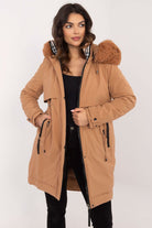 Anorak Olivet Faux Fur Tan, Anorak, Ruby Vixen