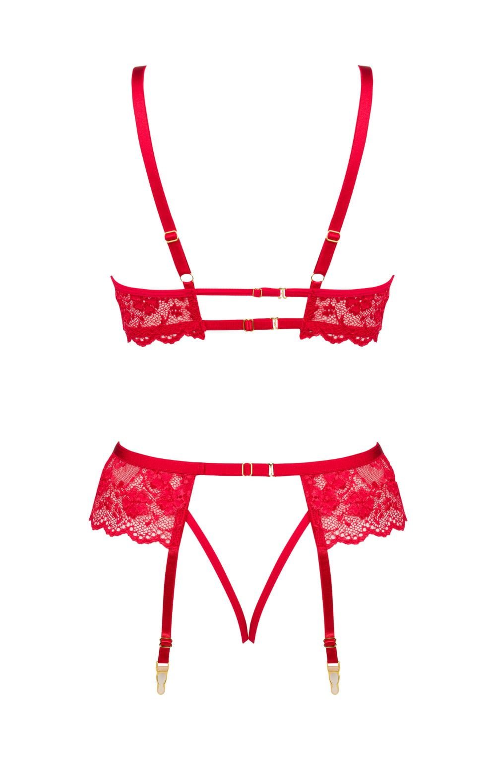 Discover Our Lingerie SetLingerie Set Red - Rose CollectionRuby Vixen