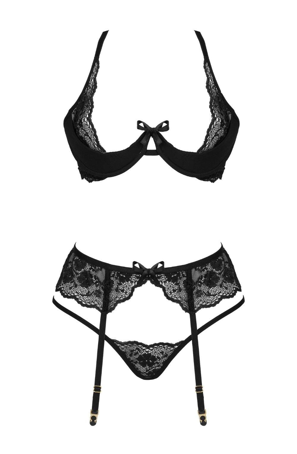 Discover Our Lingerie SetLingerie Set Black - Rose CollectionRuby Vixen