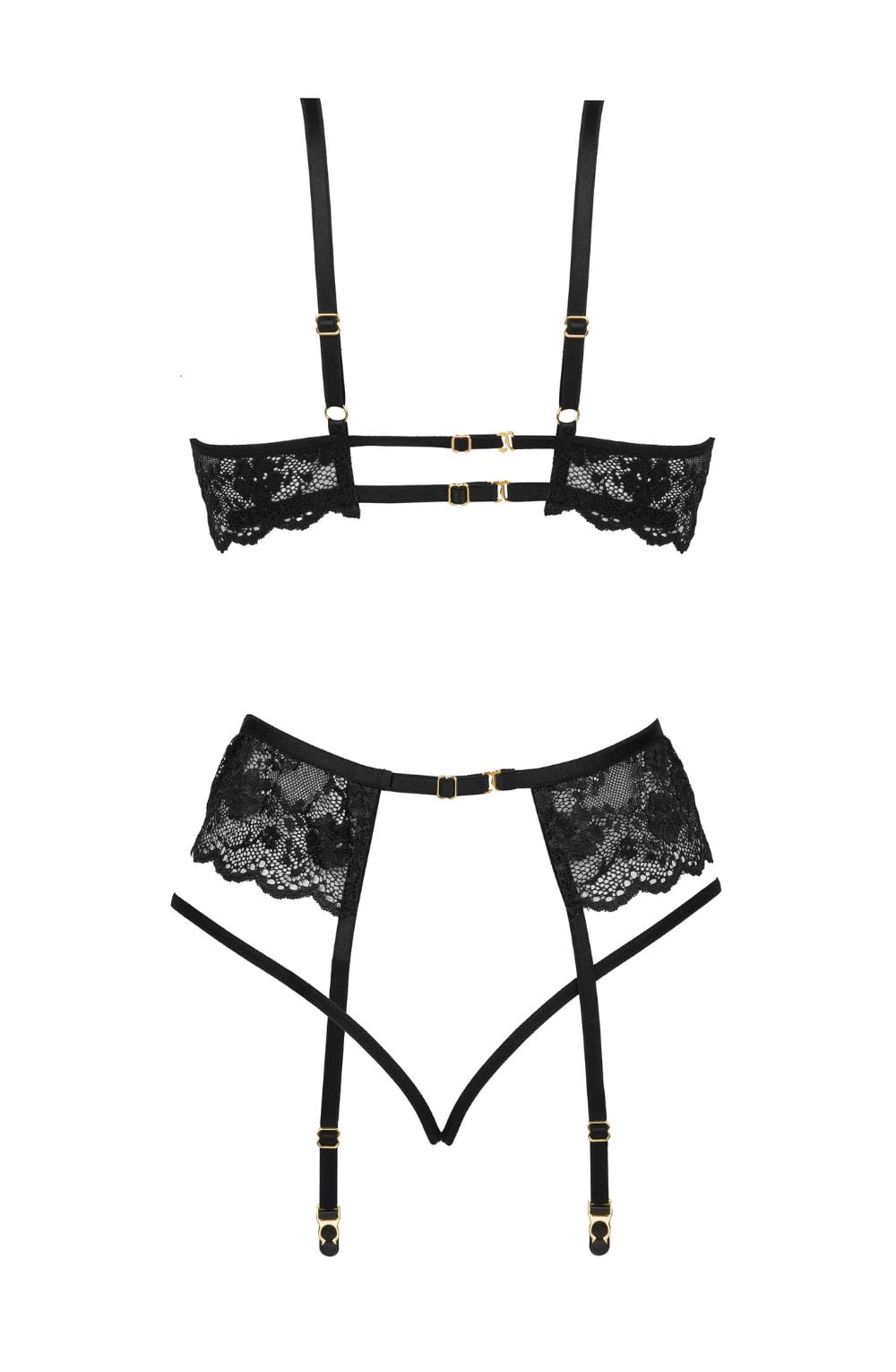 Discover Our Lingerie SetLingerie Set Black - Rose CollectionRuby Vixen