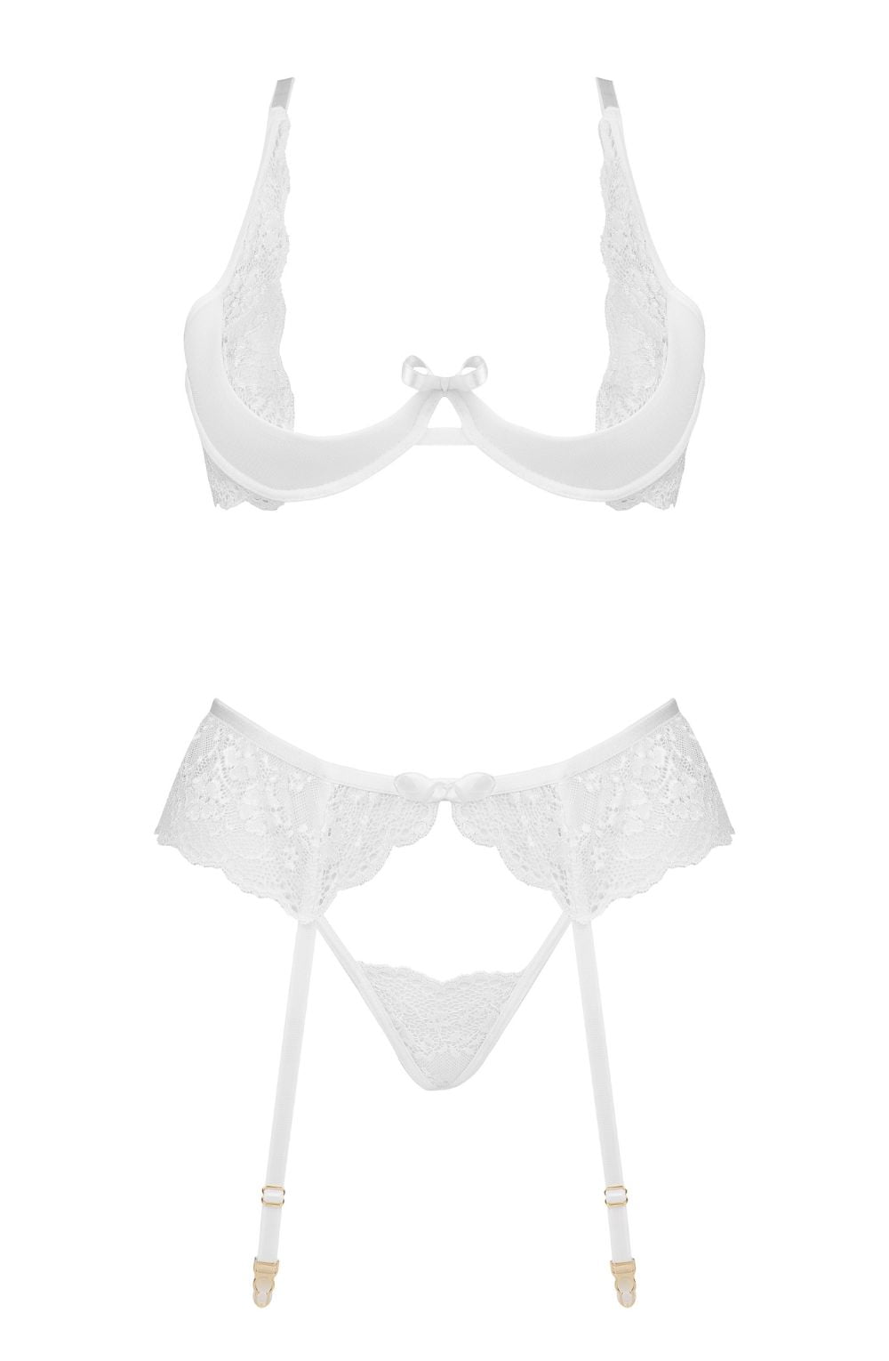 Discover Our Lingerie SetLingerie Set White - Rose CollectionRuby Vixen