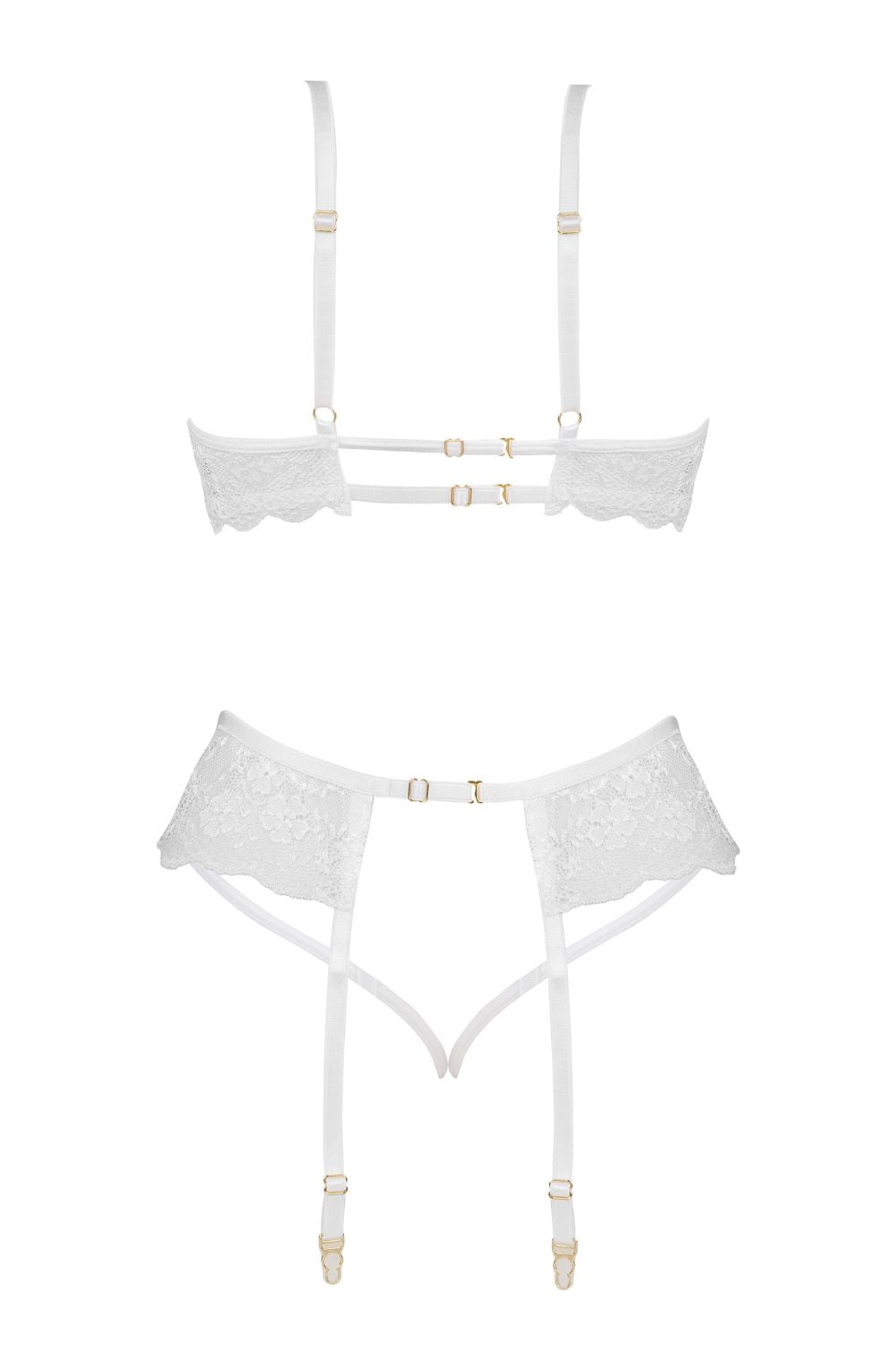 Discover Our Lingerie SetLingerie Set White - Rose CollectionRuby Vixen