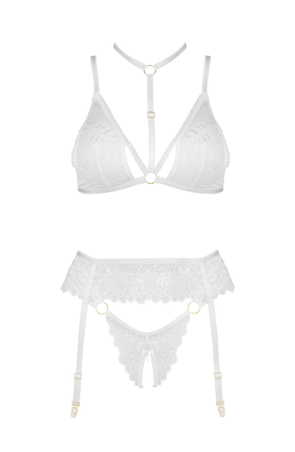 Discover Our Lingerie SetLingerie Set White - Noemi CollectionRuby Vixen