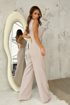 Cannes Jumpsuit in Cream, Jumpsuits & Rompers, Ruby Vixen