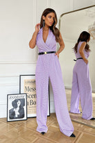 Cannes Jumpsuit in Light Violet, Jumpsuits & Rompers, Ruby Vixen