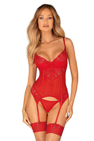 Ingridia Corset RedRuby Vixen