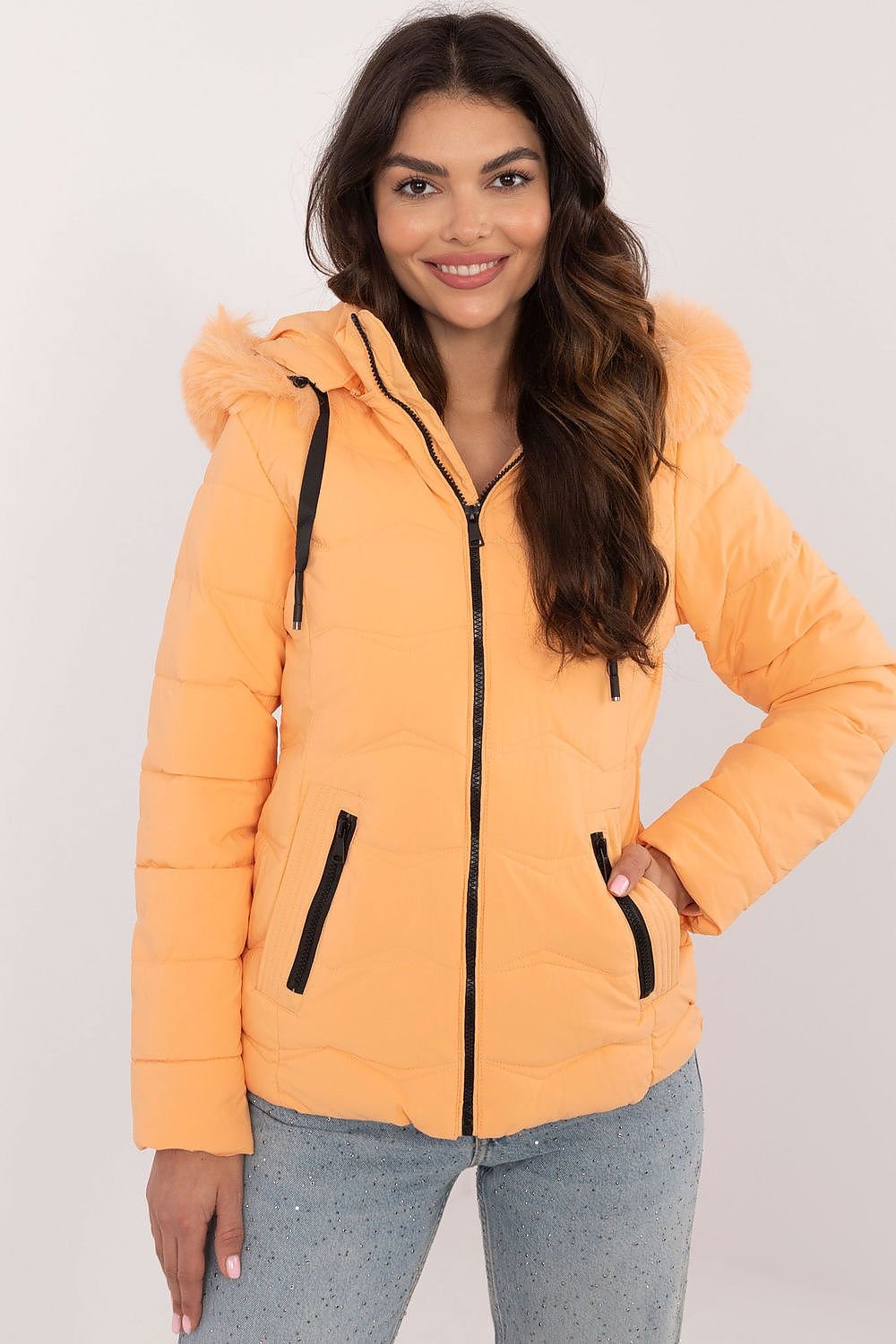 Jacket Jordan Faux Fur Citrus, Jacket, Ruby Vixen