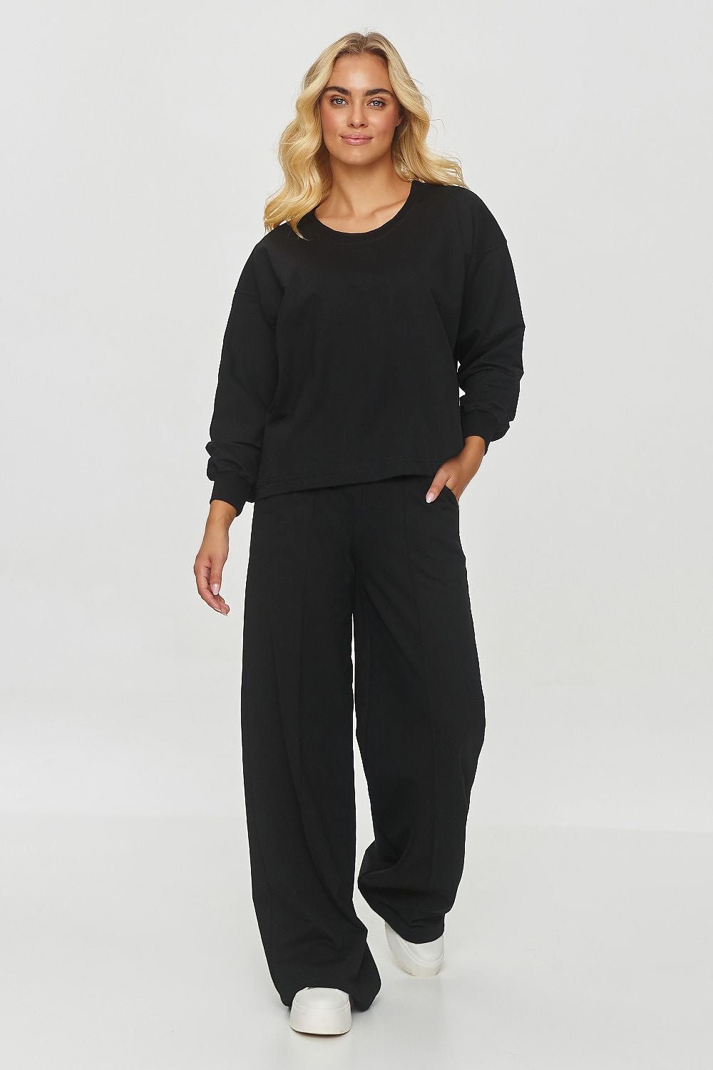 Loungewear Eliza Tracksuit Set in Black, Loungewear, Ruby Vixen