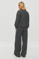 Loungewear Eliza Tracksuit Set in Grey, Loungewear, Ruby Vixen