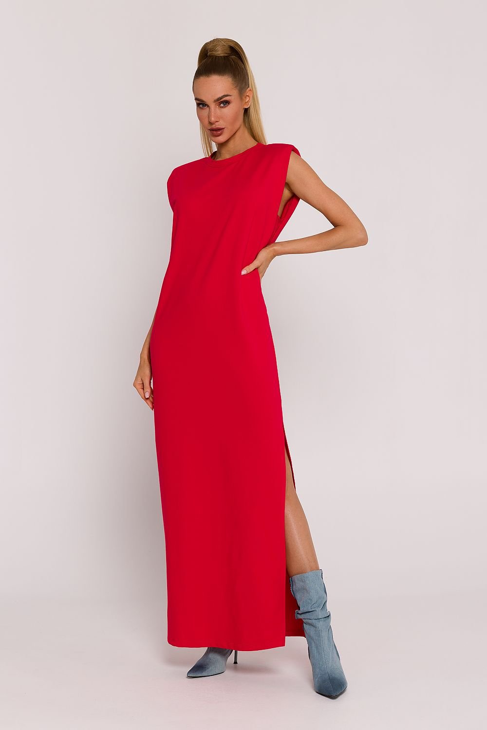 Maxi Dress Sleeveless Red, Maxi Dress, Ruby Vixen