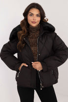 Puffer Jacket Quincy Black, Puffer Jacket, Ruby Vixen