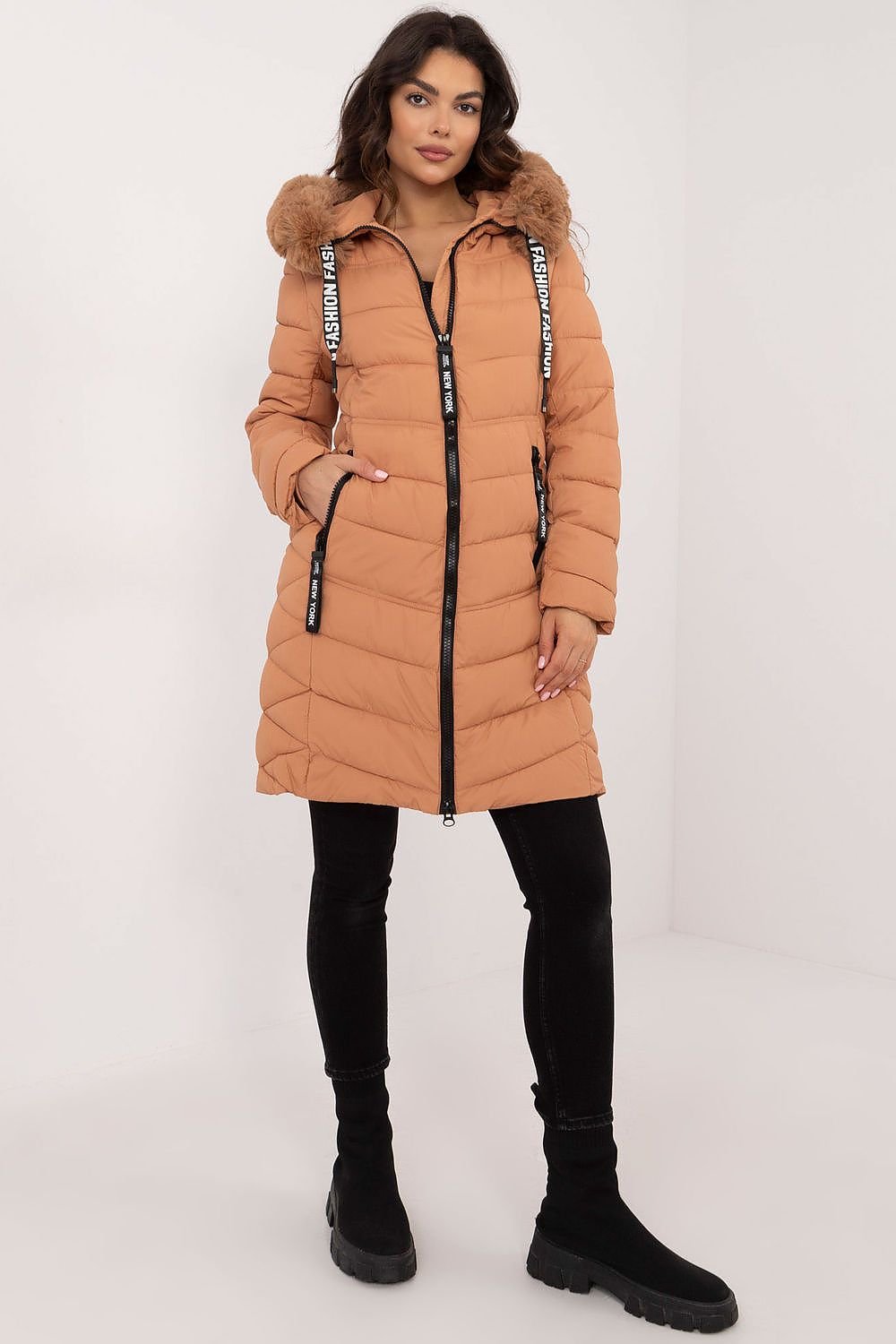 Puffer Jacket Winslet Tan, Puffer Jacket, Ruby Vixen