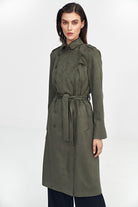 Trench Coat Rivera Olive, Trench Coat, Ruby Vixen