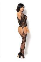 Bodystocking Esmeralda in Black - Ruby Vixen